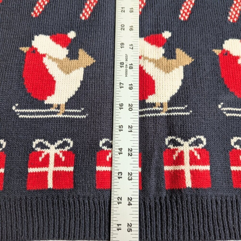 Novelty Women's Christmas Ugly Sweater Size US 8 Dark Navy - Picture 7 of 10